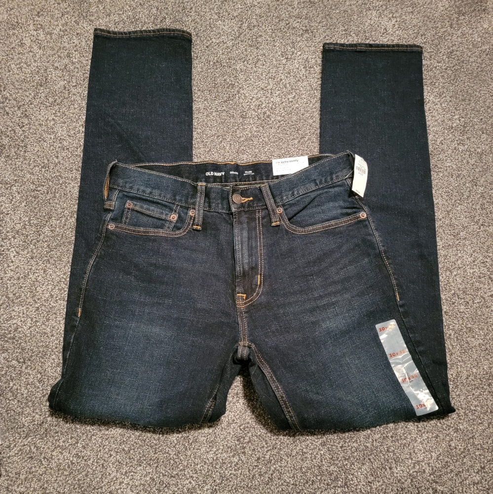NWT! Old Navy Slim Dark Denim
